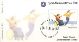 726  Handisport: Carnet "Sporthilfe" D'Allemagne - Disabled Sports Booklet From Germany. Wheel Chair Chaise Roulante - Handisport