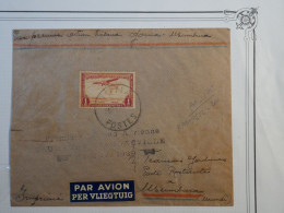 C CONGO BELGE BELLE  LETTRE RR +++  1939 PAR AVION SABENA+PETIT BUREAU GOMA A UNSUMBURA ++ AFFR. INTERESSANT+++ + - Storia Postale