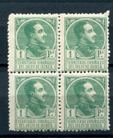 1919.GUINEA.EDIFIL 138*.NUEVO CON FIJASELLOS(MH).BLOQUE /4.CATALOGO 36€ - Guinea Española