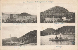 Bruyères En Vosges * Souvenir De La Commune * Cpa 4 Vues - Bruyeres