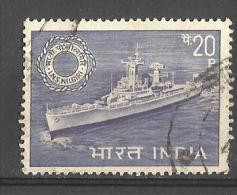 INDIA, 1968, LOT Of 10 USED Stamps, I.N.S. Nilgiri, Ship, Transport, Navy Day, GOOD USED (o) - Usados