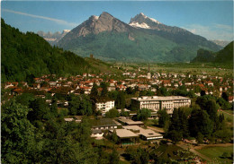 Bad Ragaz Mit Churfirsten, Gonzen Und Alvier (104) - Bad Ragaz