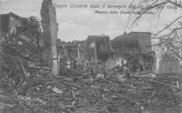 Italie - Reggio CALABRIA Dopo Il Terremoto Del 28 Dicembre 1908, Avanzo Della Chiesa Delle Grazie - Tremblement De Terre - Altri & Non Classificati
