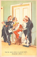 HUMOUR -  Illustration - Nuit De Noces Dans Un Grand Hôtel - Carte Postale Ancienne - Humour