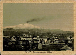 Delcampe - PEDARA ( CATANIA ) PANORAMA - EDIZIONE PAPPALARDO - SPEDITA 1962 (15272) - Catania