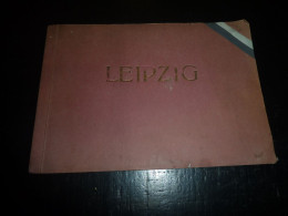 LIVRE DE PHOTOS ANCIENNES 18 Vues SUR LA VILLE DE LEIPZIG - Dr TRENKLER & Co.,LEIPZIG-St  - ALLEMAGNE - Fotografia