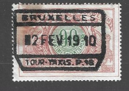 BELGIQUE. (Y&T) 1902-14 - N°TR40.  * Même Type Que L'émission Précédente, Mais En Deux Couleurs * 90c   Bruxelles  . - Afgestempeld