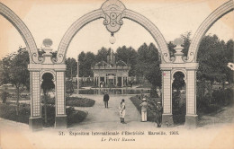 Marseille * Exposition Internationale D'électricité De 1908 * Le Petit Bassin * Expo - Exposición Internacional De Electricidad 1908 Y Otras