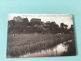 SEMBLANÇAY — Les Ruines Du Château - Un Coin De La Choisille - Semblançay