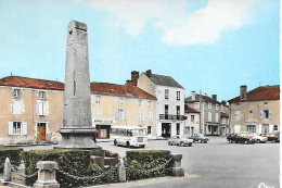 BUSSIERE POITEVINE ( 87 ) -  La Place  (C.P.S.M. , Gd - Ft ) - Bussiere Poitevine