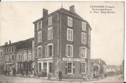 CPA - 88 - Vosges - Lamarche - Faubourg De France  Et Place Saint Charles - Lamarche