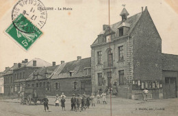 Lécluse * Rue Et La Mairie Du Village * Enfants Villageois - Autres & Non Classés