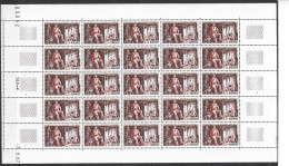 ANDORRA CORREO FRANCES 25 SELLOS PERFECTOS Nº 183 (C.H) - Blocks & Sheetlets