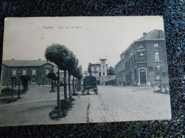 Aubel, Vue Sur La Gare, Attelage, 1910  (P17) - Aubel