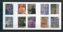 Belgium - 2013 - OCB B138 (4323/32) - MNH ** - Postzegelboekje Carnet Kunst Art Van Rysselberghe Paintings - Cv 23 - 1997-… Permanente Geldigheid [B]