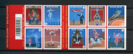 Belgium - 2009 - OCB B105 (3929/38) - MNH ** - Self-adhesive Postzegelboekje Carnet Circus Cirque - Cv 23 - 1997-… Validité Permanente [B]