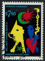 Vereinte Nationen Wien 1989, MiNr 95, Gestempelt - Usados