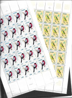 ANDORRA CORREO FRANCES 25 SELLOS PERFECTOS Nº240/241 (C.H) - Blocks & Sheetlets