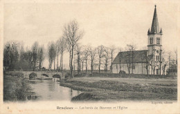 Bracieux * Les Bords Du Beuvron Et église Du Village * Le Pont - Autres & Non Classés