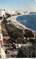 CANNES►06►CPSM►1961►LA CROISETTE ET LA PLAGE►AUTOMOBILES►ÉDIT. AJAX - PKW