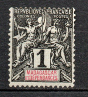 Col33 Colonie Madagascar N° 28 Neuf X MH Cote : 1,75€ - Neufs