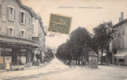 FRANCE - 01 - AMBERIEU - Avenue De La Gare - Carte Postale Ancienne - Non Classés