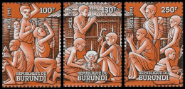 1042/1044**(BL133) - Noël 1993 / Kerstmis 1993 / Weihnachten 1993 - BURUNDI - Nuovi