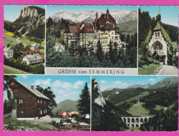 289874 / Austria - Semmering - Heilklimatischer Kurort 1000 M Sudbahnhotel Gegen Rax 2009 M. Pinkenkogelhaus 1291 M. PC - Semmering