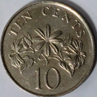 Singapore - 10 Cents 1990, KM# 51 (#2127) - Singapour