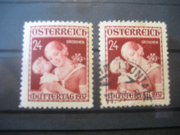 Österreich 1937- Muttertag, Mi. 638 ** Und O Gebraucht - Ungebraucht