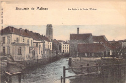 BELGIQUE - Souvenir De Malines - La Dyle à La Porte Winket - Edit Nels - Carte Postale Ancienne - Otros & Sin Clasificación