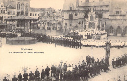 BELGIQUE - MALINES - Procession Du Saint Sacrement - Publicité Chocolat Des Patrons Patissiers - Carte Postale Ancienne - Otros & Sin Clasificación