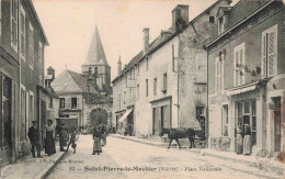 58 - SAINT PIERRE LE MOUTIER - S12671 - Place Nationale - Eglise - L1 - Saint Pierre Le Moutier