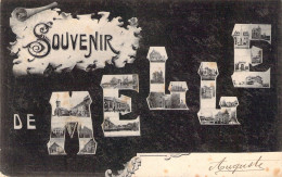 BELGIQUE - Souvenir De MELLE - Multivues - Carte Postale Ancienne - Autres & Non Classés