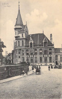 BELGIQUE - Liège - La Poste - Animée - Tramway - Carte Postale Ancienne - Autres & Non Classés