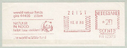 Niederlande / Nederland 1968, Freistempel / EMA / Meterstamp Wereld Natuur Fonds Zeist, WWF Panda - Altri & Non Classificati