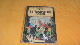 BANDE DESSINEE ANCIENNE DE 1949 / LES AVENTURES DE TINTIN. LE TEMPLE DU SOLEIL..CASTERMAN 1949 - Tintin