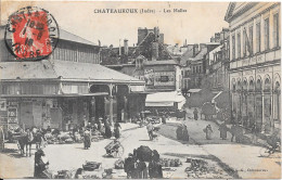 36 CHATEAUROUX -Les Halles - Animée - Chateauroux