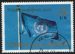 Vereinte Nationen Wien 2001, MiNr 350, Gestempelt - Gebraucht