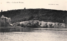 Le Lac De Warfaz SPA Liege 1900s Unused Real Photo Postcard. Publisher H.C.Edit.A - Spa