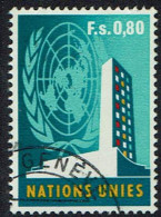 Vereinte Nationen Genf 1970, MiNr.: 12, Gestempelt - Used Stamps