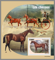 NIGER 2022 MNH Horses Pferde Chevaux S/S II - OFFICIAL ISSUE - DHQ2313 - Chevaux