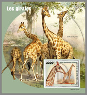 NIGER 2022 MNH Giraffes Giraffen Girafes S/S II - IMPERFORATED - DHQ2313 - Giraffen