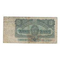 Billet, Tchécoslovaquie, 3 Koruny, 1961, KM:81a, B - Tschechoslowakei