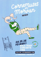 Affiche Festival Cornemuses En Morvan #2 24,25 Et 26 Février 2023 à Arleuf - Posters