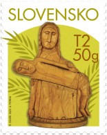 Slovakia - 2023 - Easter - Slovak Folk Woodcarving - Mint Stamp - Neufs