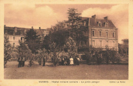 Vannes * Hôpital Militaire Sanitaire * Jardin Potager * Militaria - Vannes