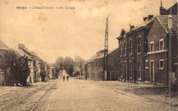 BELGIQUE - Oreye - Grand'route Vers Liège - Carte Postale Ancienne - Otros & Sin Clasificación