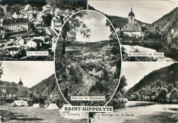 1959 St Hippolyte 5 Photo's Sur Carte - Ed. Gaby Artaud  - Circulée  - Ref 552 - Saint Hippolyte
