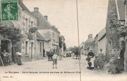 Le Bourgeau , Selles Sur Cher * St Jacques * Rue Village Villageois 1908 - Autres & Non Classés